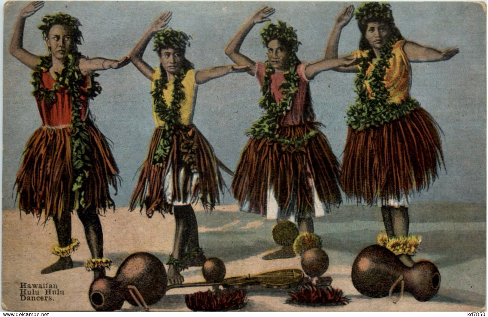 Hawaii - Hulu Hulu Dancers - Autres & Non Classés