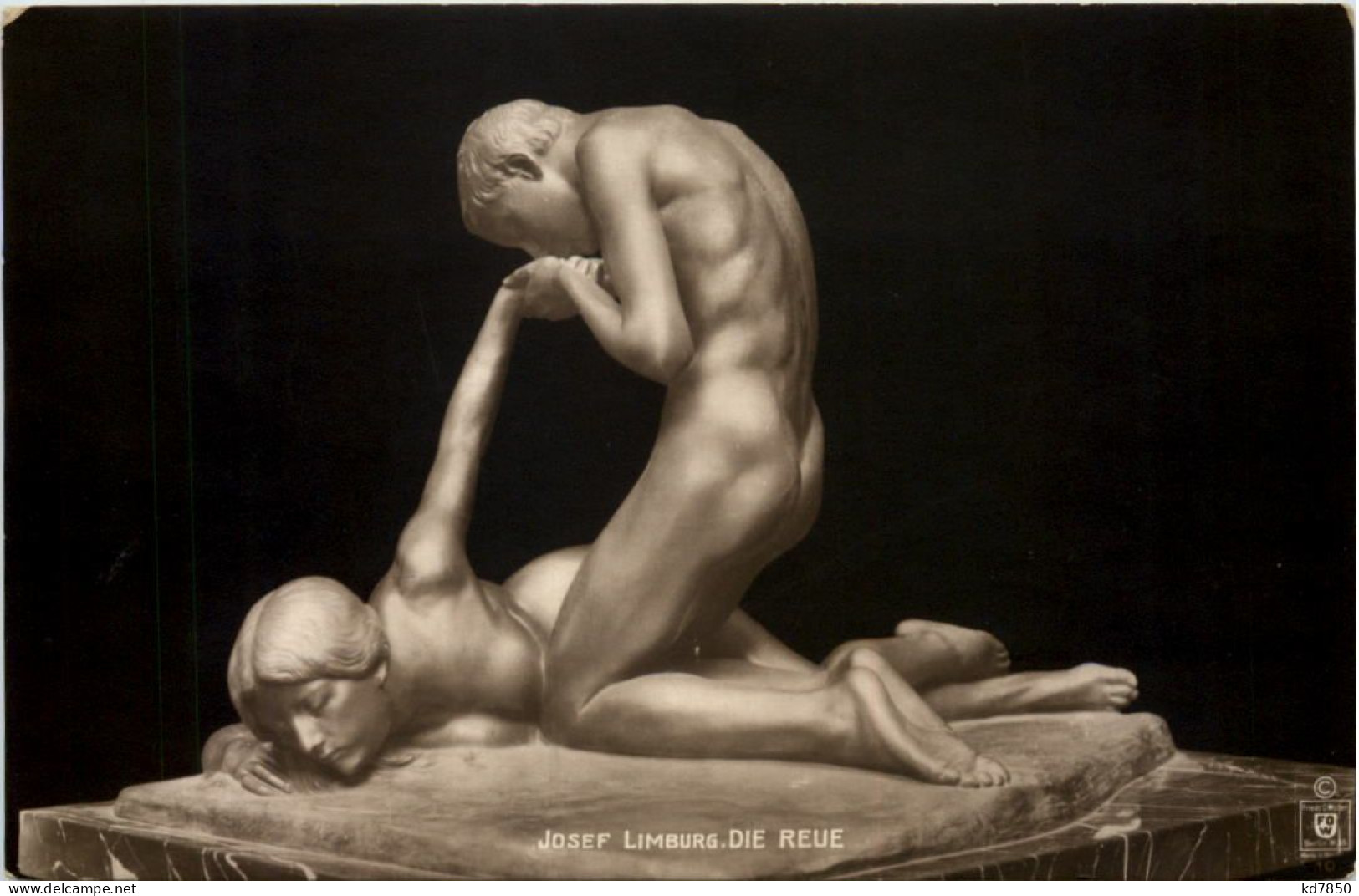 Skulptur - Josef Limburg - Die Reue - Sonstige & Ohne Zuordnung