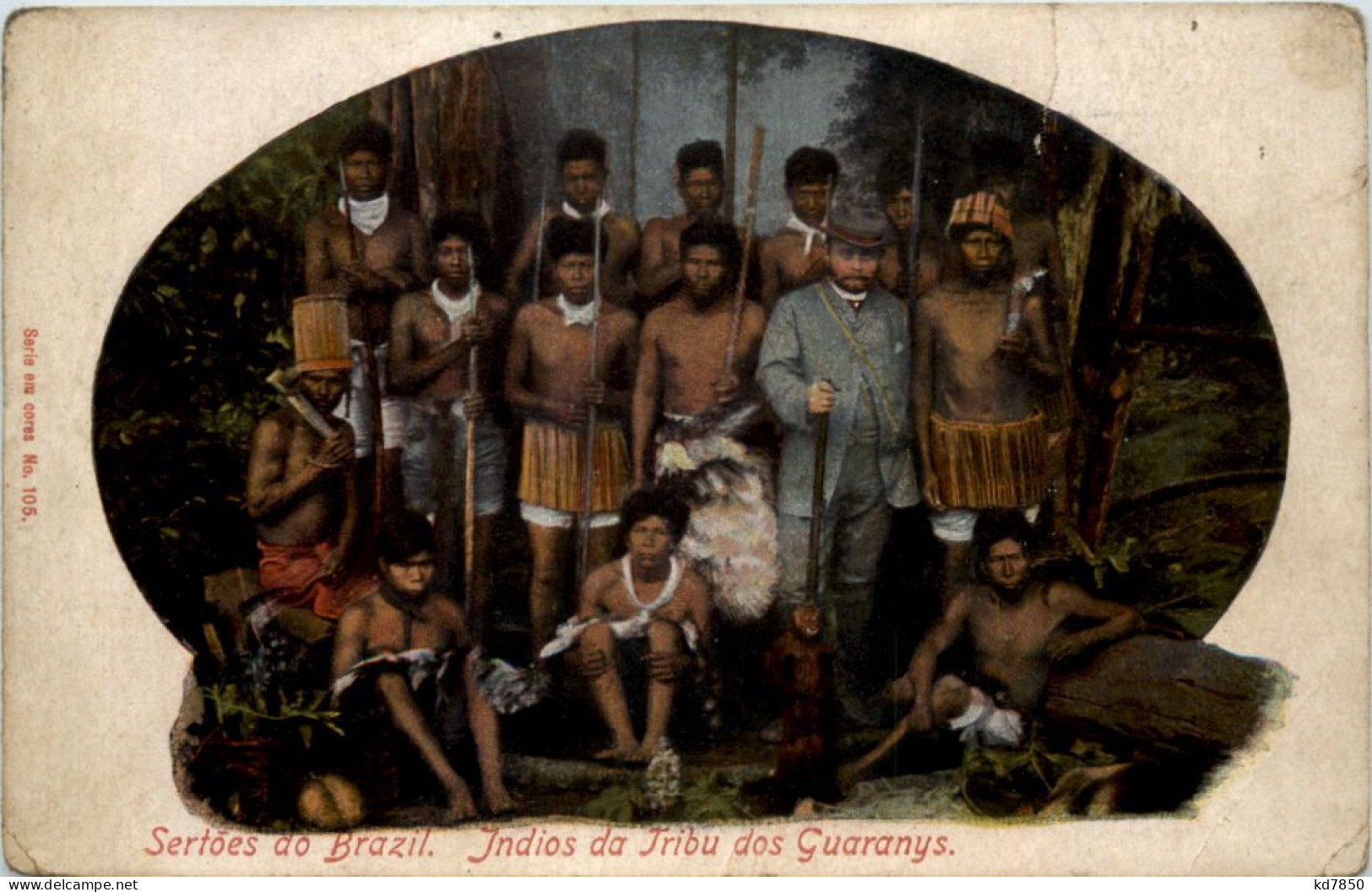 Sertoes Do Brazil - Indios Da Tribu Dos Guaranys - Sonstige & Ohne Zuordnung