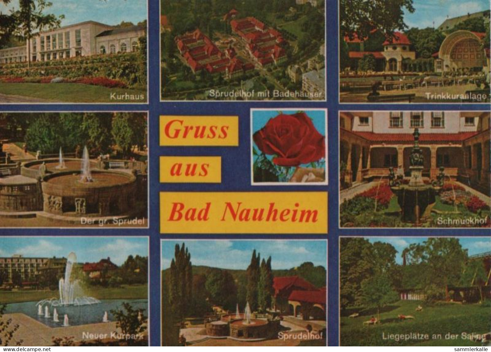 44418 - Bad Nauheim - U.a. Der Grosse Sprudel - 1974 - Bad Nauheim