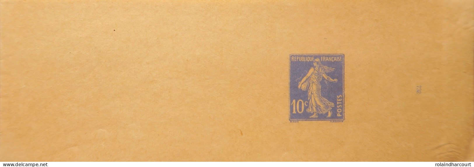 LP2943/87 - FRANCE - TYPE SEMEUSE CAMEE - ENTIER POSTAL - BANDE Pour Journaux (vierge) - N°279-BJ1 FOND LIGNE (N°732) - Streifbänder