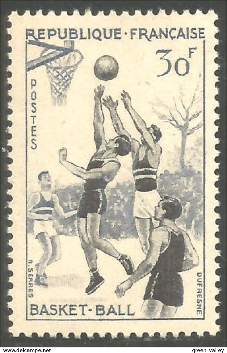 340 France Yv 1072 Basketball Basket Ball MNH ** Neuf SC (1072-1b) - Basketbal