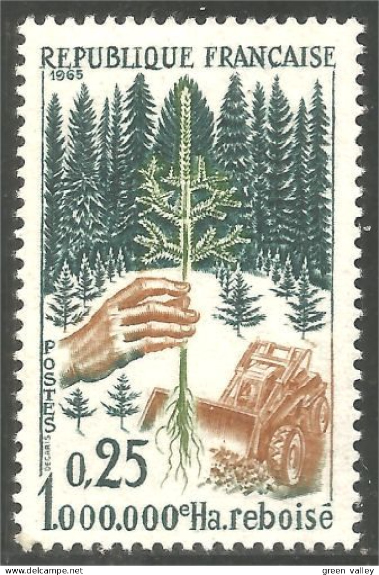 344 France Yv 1460 Reboisement Tree Planting Arbre Baum Forest MNH ** Neuf SC (1460-1c) - Nature