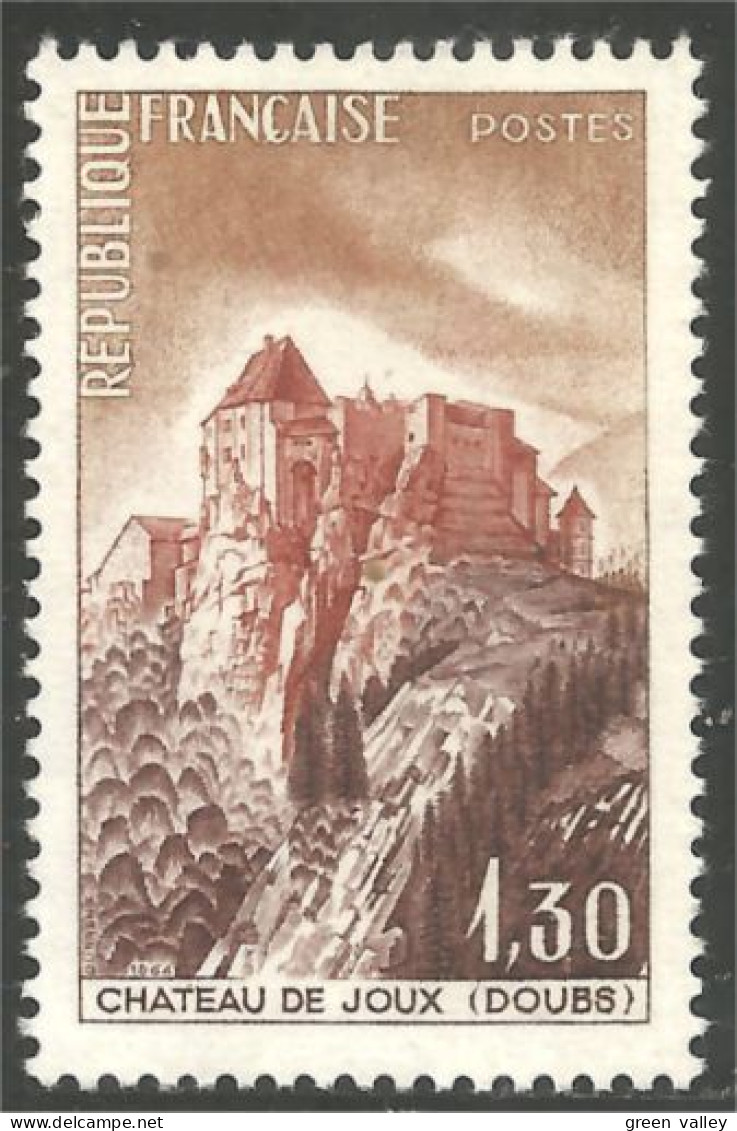 344 France Yv 1441 Chateau Joux Castle Castello Schloss MNH ** Neuf SC (1441-1b) - Otros & Sin Clasificación