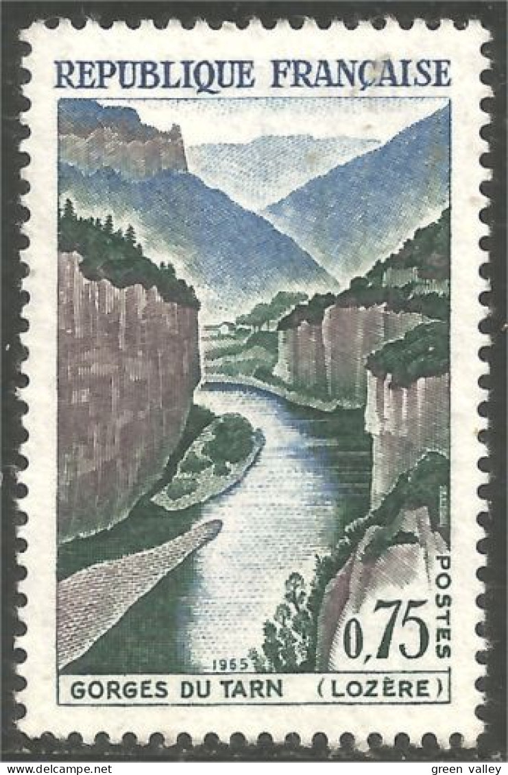 344 France Yv 1438 Lozère Gorges Du Tarn MNH ** Neuf SC (1438-1b) - Sonstige & Ohne Zuordnung