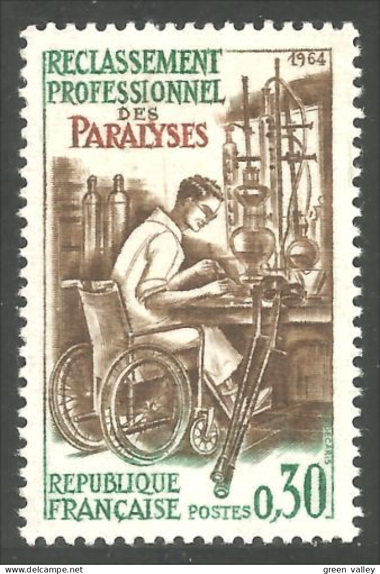 344 France Yv 1405 Paralysés Handicappés Handicap Crippled MNH ** Neuf SC (1405-1b) - Behinderungen