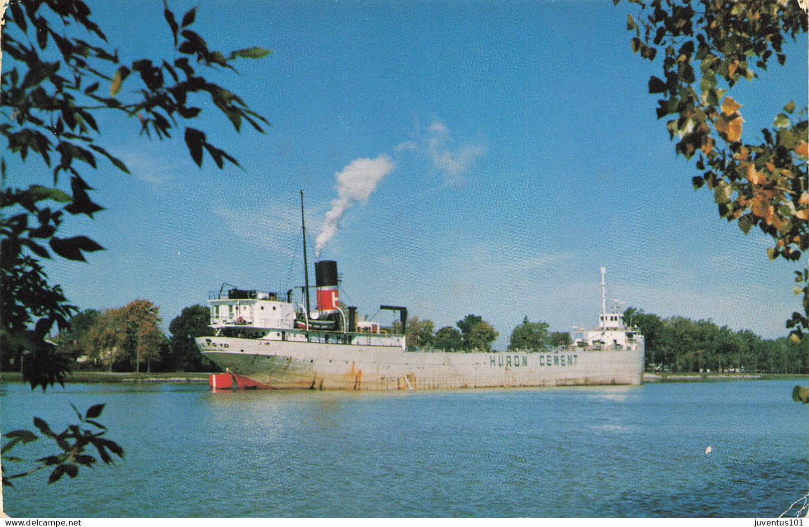 CPSM Welland Canal,Ontario-Timbre    L2842 - Other & Unclassified