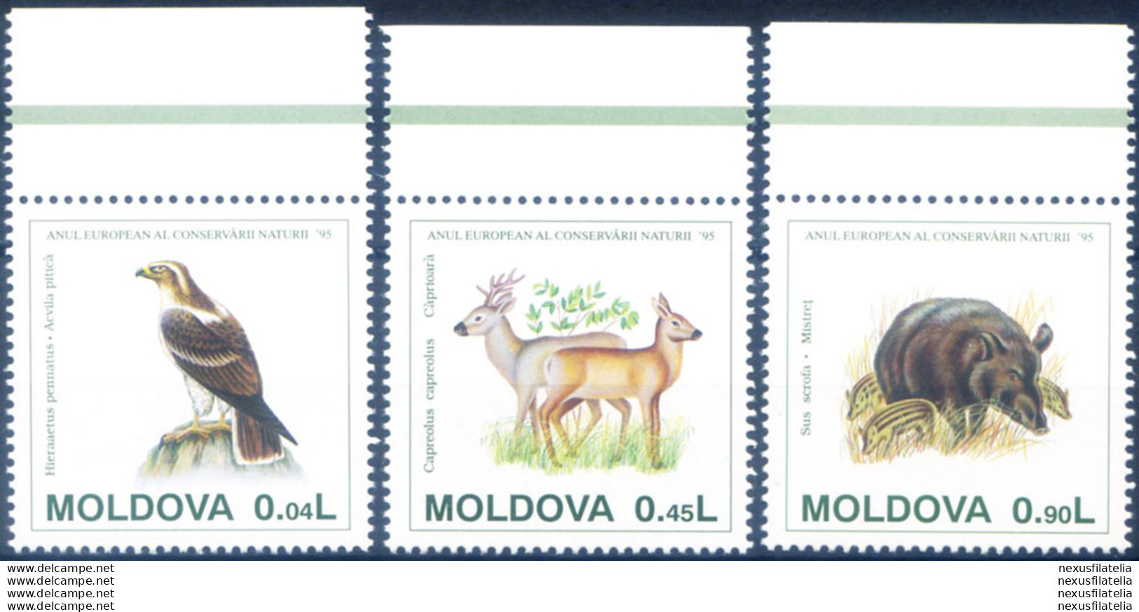 Anno Europeo Della Natura 1995. - Moldavie