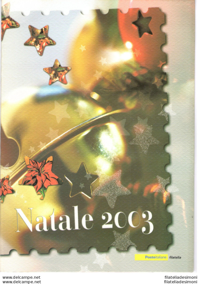 2003 Italia - Repubblica , Folder - Natale - Folder N° 69 MNH** - Presentatiepakket