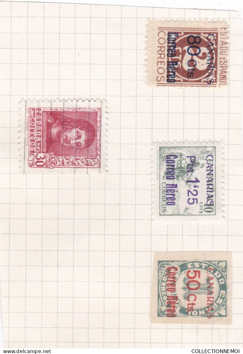 Divers Dont Espagne ,,,,,,,,,,,,  à Voir Et Etudier - Lots & Kiloware (mixtures) - Max. 999 Stamps
