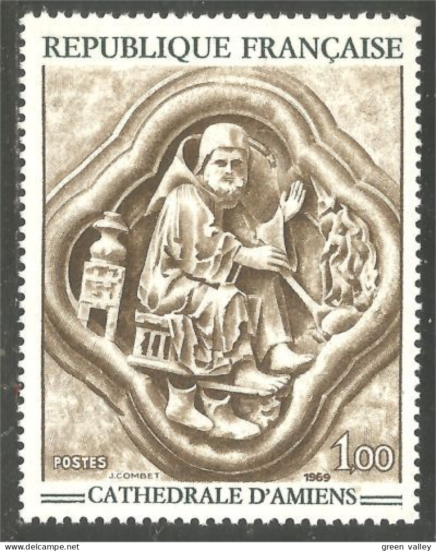 345 France Yv 1586 Bas-relief Cathédrale Amiens Cathedral MNH ** Neuf SC (1586-1b) - Denkmäler