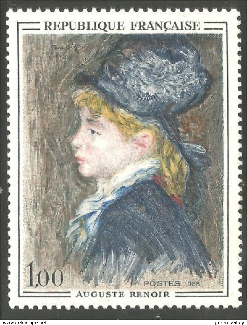 345 France Yv 1570 Modèle Tableau Auguste Renoir Painting MNH ** Neuf SC (1570-1b) - Other & Unclassified