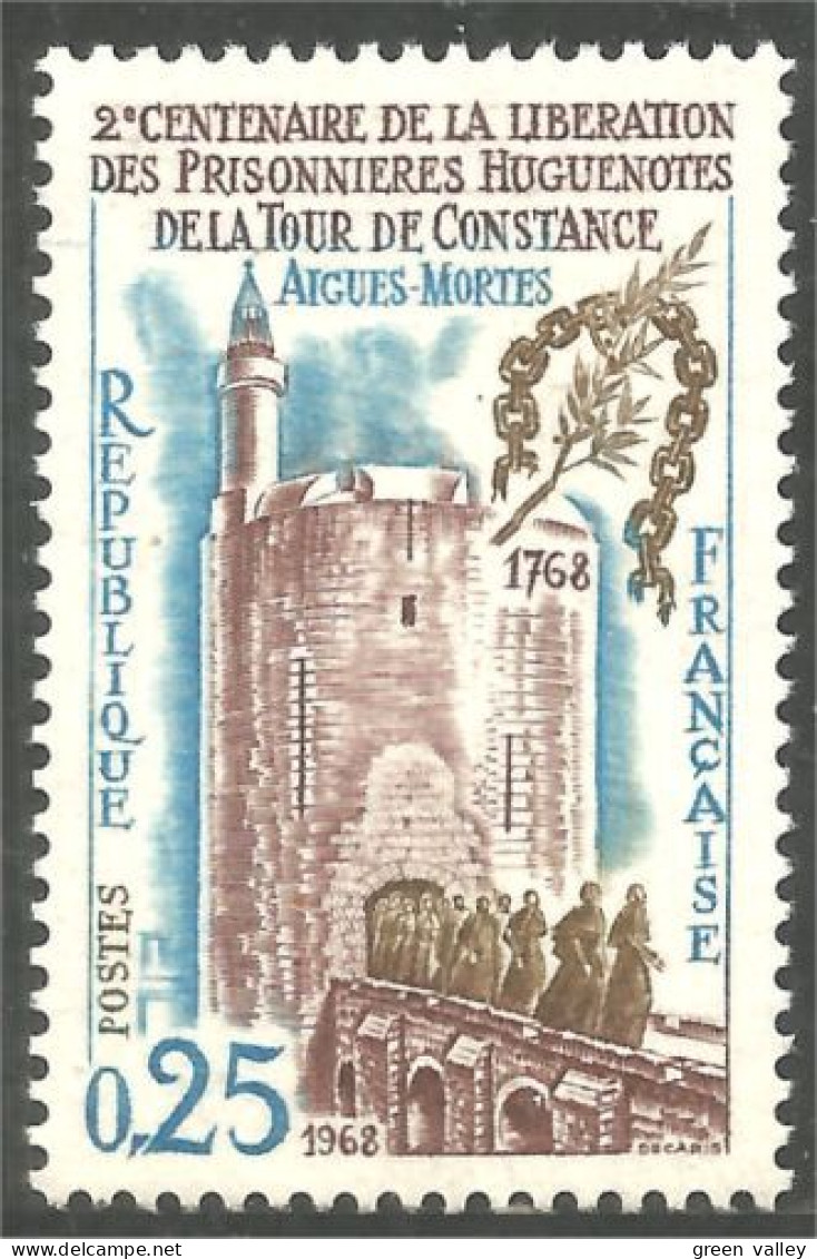 345 France Yv 1566 Prisonnières Huguenots Prisoners Aigues-Mortes MNH ** Neuf SC (1566-1d) - Autres & Non Classés