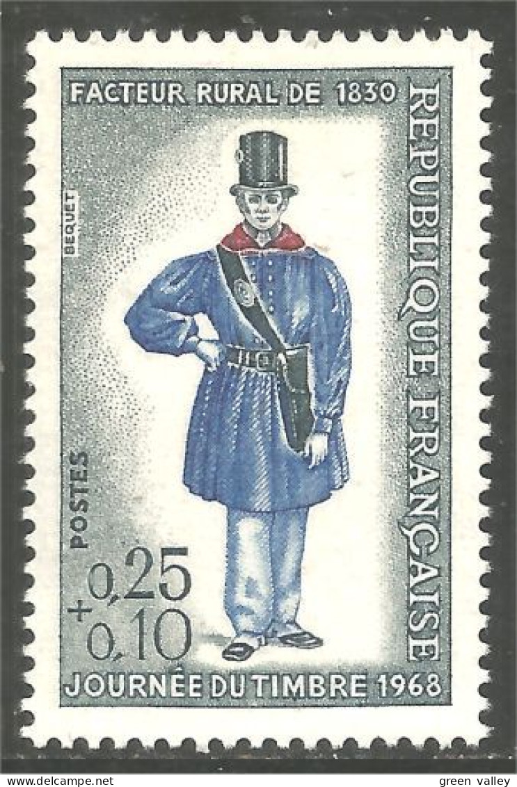 345 France Yv 1549 Costume Uniforme Facteur Rural 1830 Country Mailman MNH ** Neuf SC (1549-1f) - Costumi