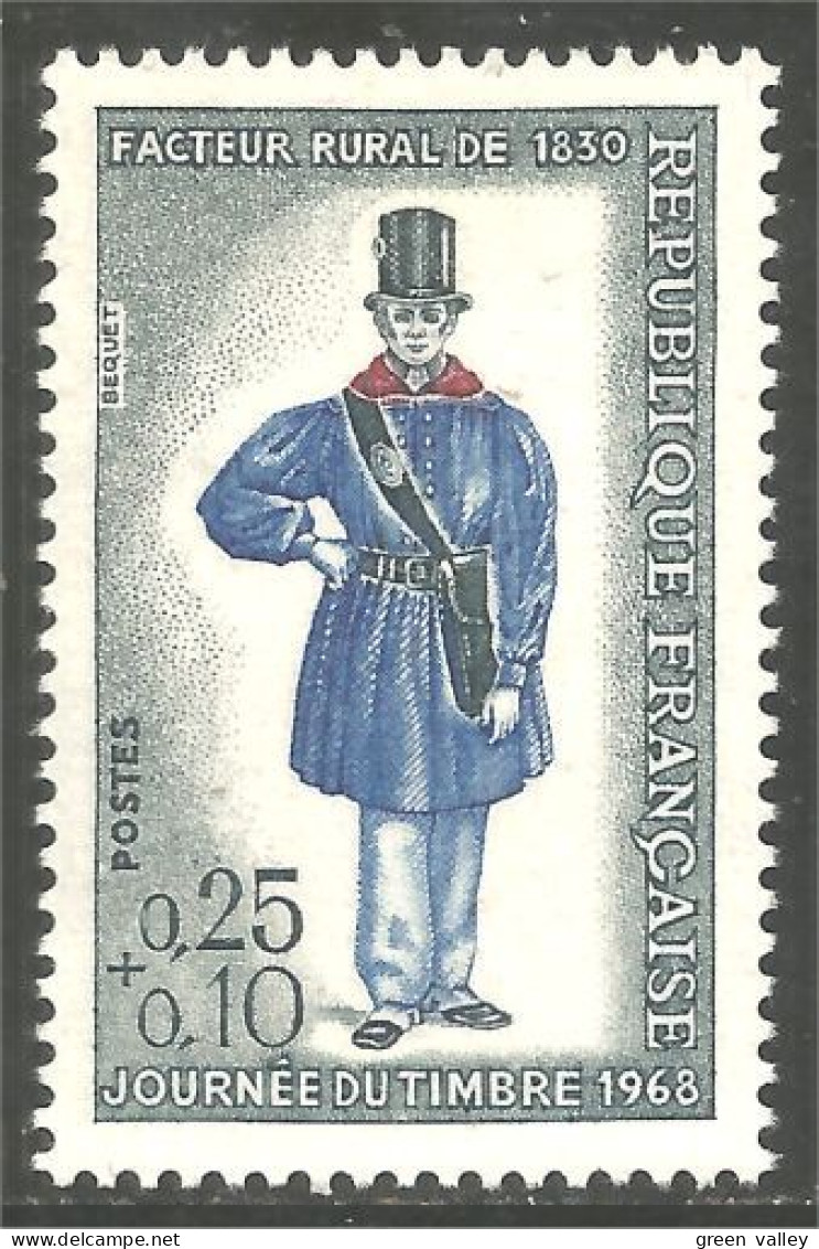 345 France Yv 1549 Facteur Rural 1830 Country Mailman MNH ** Neuf SC (1549-1e) - Stamp's Day