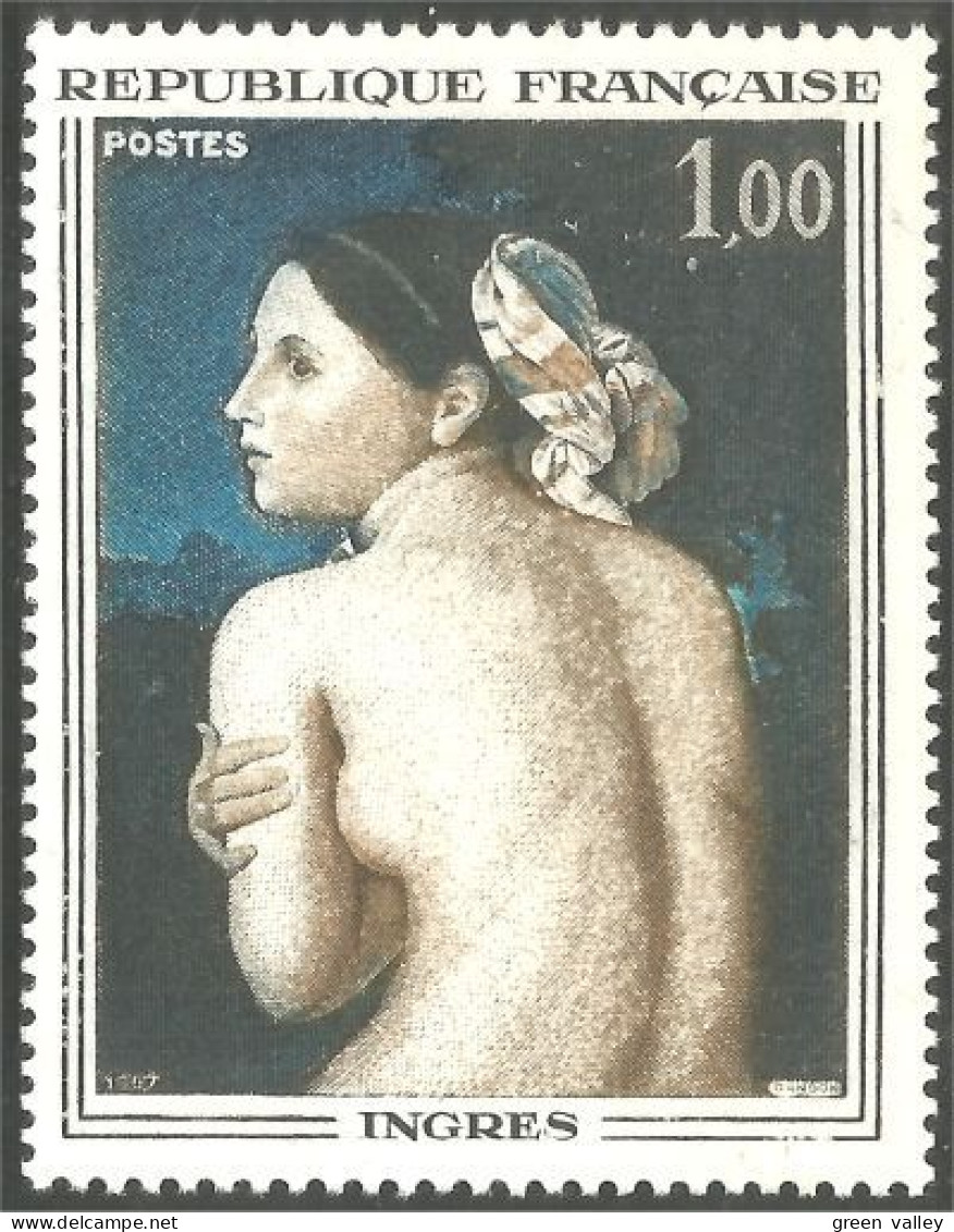 345 France Yv 1530 Baigneuse Ingres Tableau Painting MNH ** Neuf SC (1530-1b) - Sonstige & Ohne Zuordnung