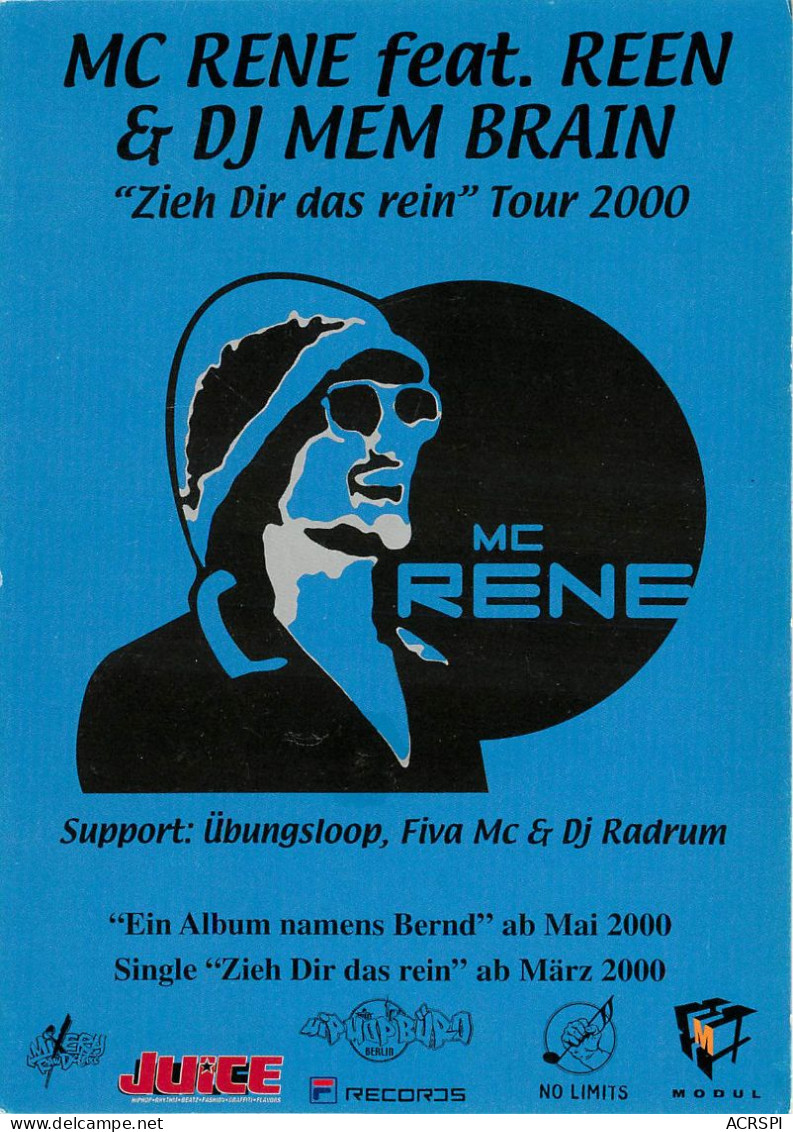 MC RENE FEAT REENER DJ MEM BRAIM Zieh Dir Das Rein Tour 2000  5 (scan Recto-verso) KEVREN0620 - Chanteurs & Musiciens