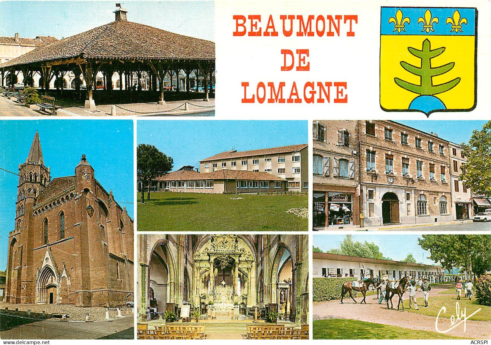 BEAUMONT DE LOMAGNE  25  (scan Recto-verso) KEVREN0643 - Beaumont De Lomagne