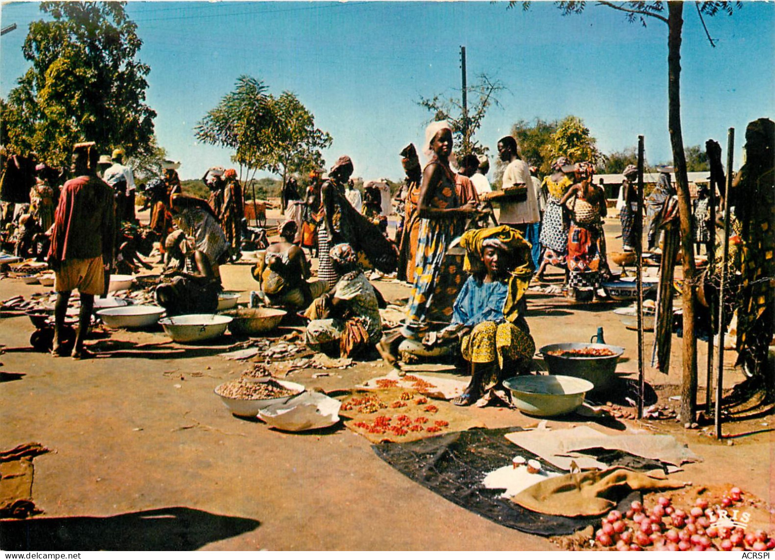 BURKINA FASO   Le Marché  De GAOUA PONI POUGOULIS  32 (scan Recto-verso) KEVREN640 - Burkina Faso