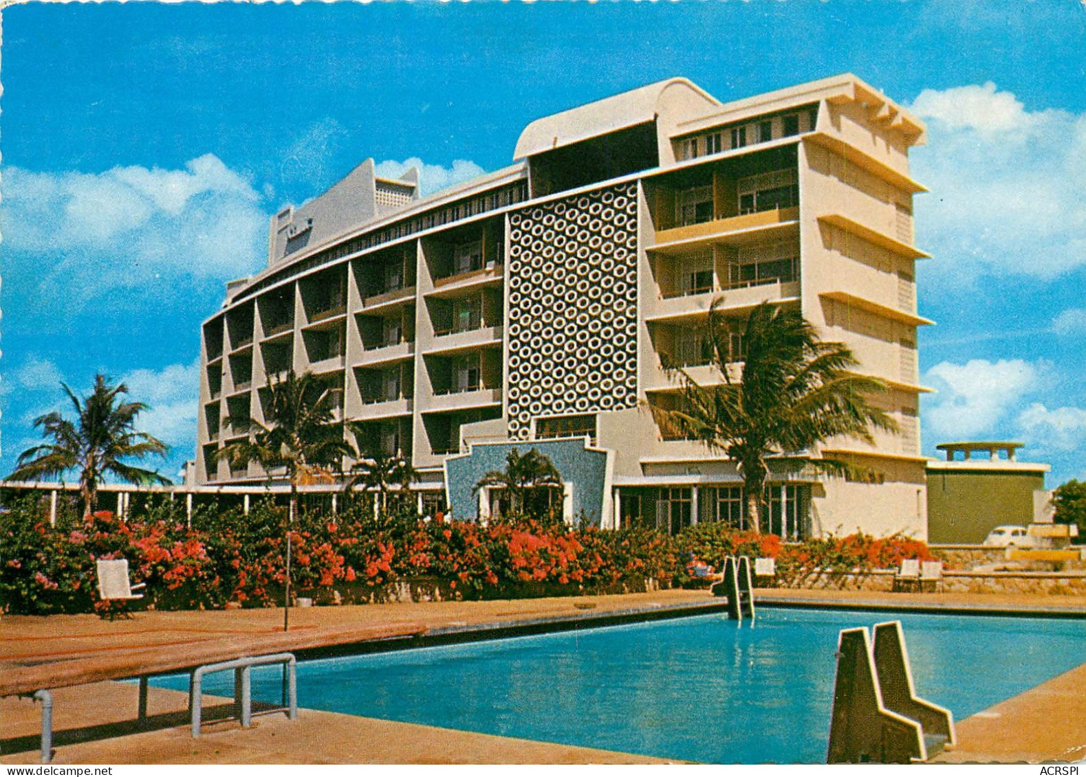 KENYA  MOMBASA  Oceanic Hotel  Carte Dentelée   15  (scan Recto-verso) KEVREN640 - Kenya