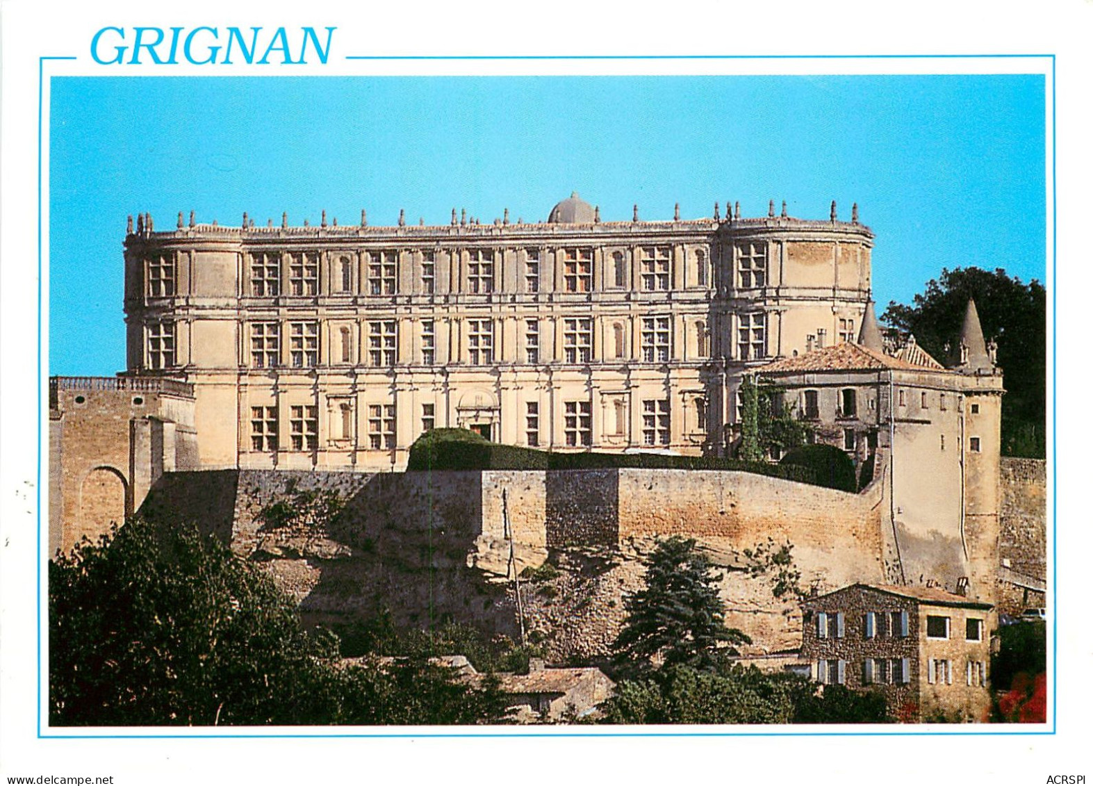 GRIGNAN  Le Chateau Drome  Provencale  Belle Carte   13  (scan Recto-verso) KEVREN0625 - Grignan