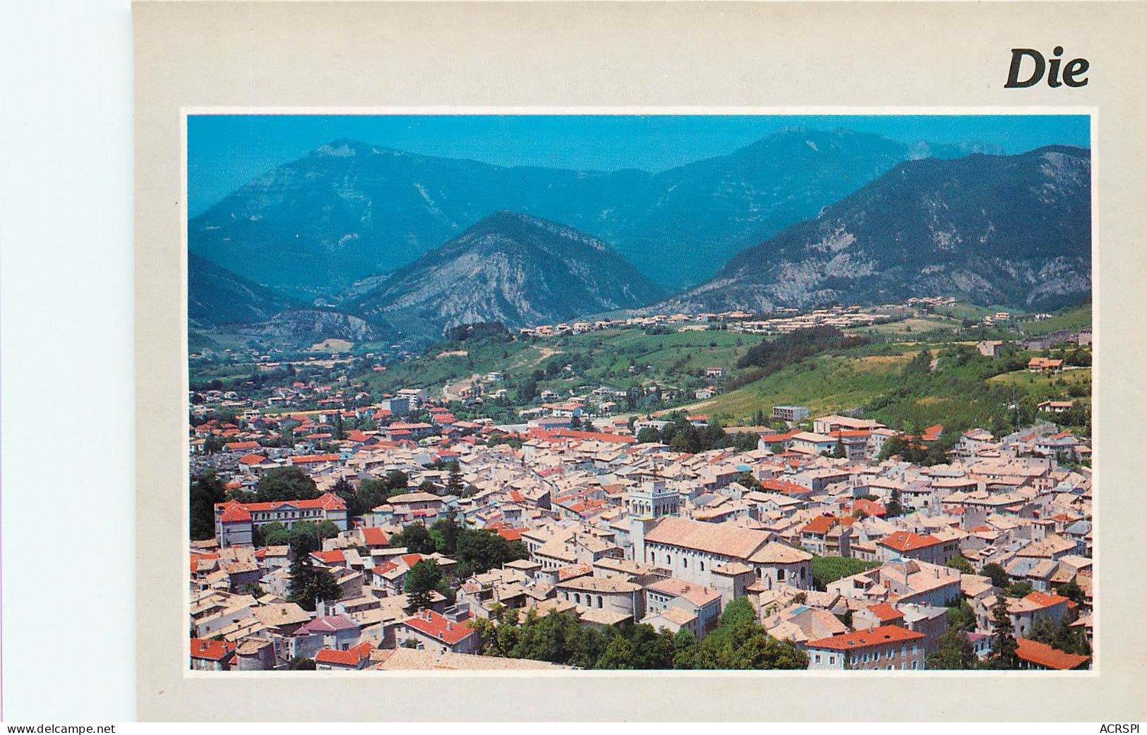 26 Drome   DIE   Vue Du Ciel  26    (scan Recto-verso) KEVREN0624 - Die