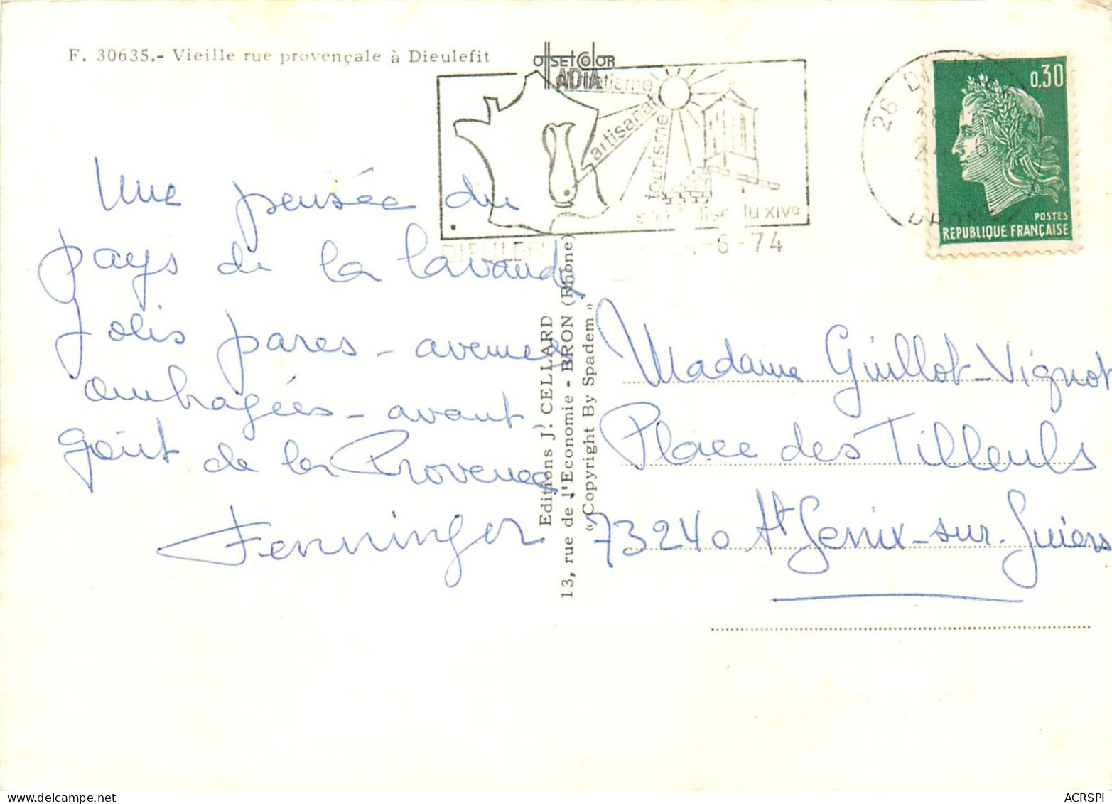 26 Drome   DIEULEFIT   Drome  Vieille Rue  Provencale 17   (scan Recto-verso) KEVREN0624 - Dieulefit