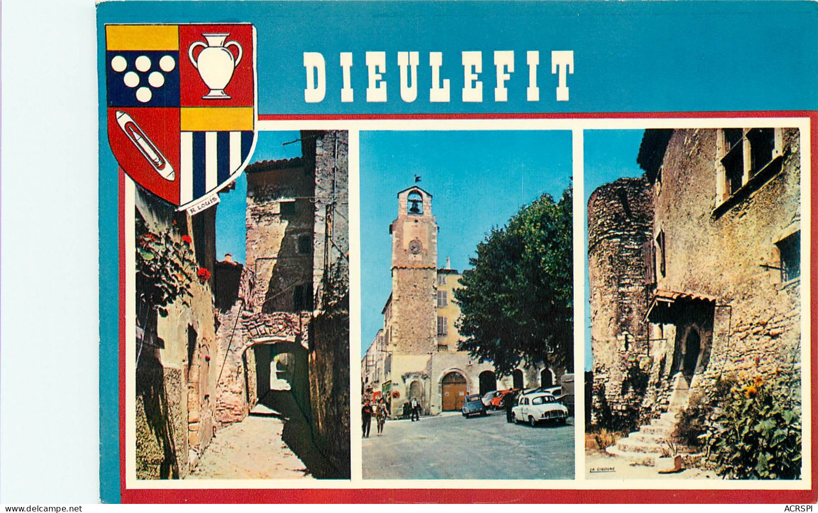 26 Drome   Souvenir  De  DIEULEFIT   8  (scan Recto-verso) KEVREN0624 - Dieulefit