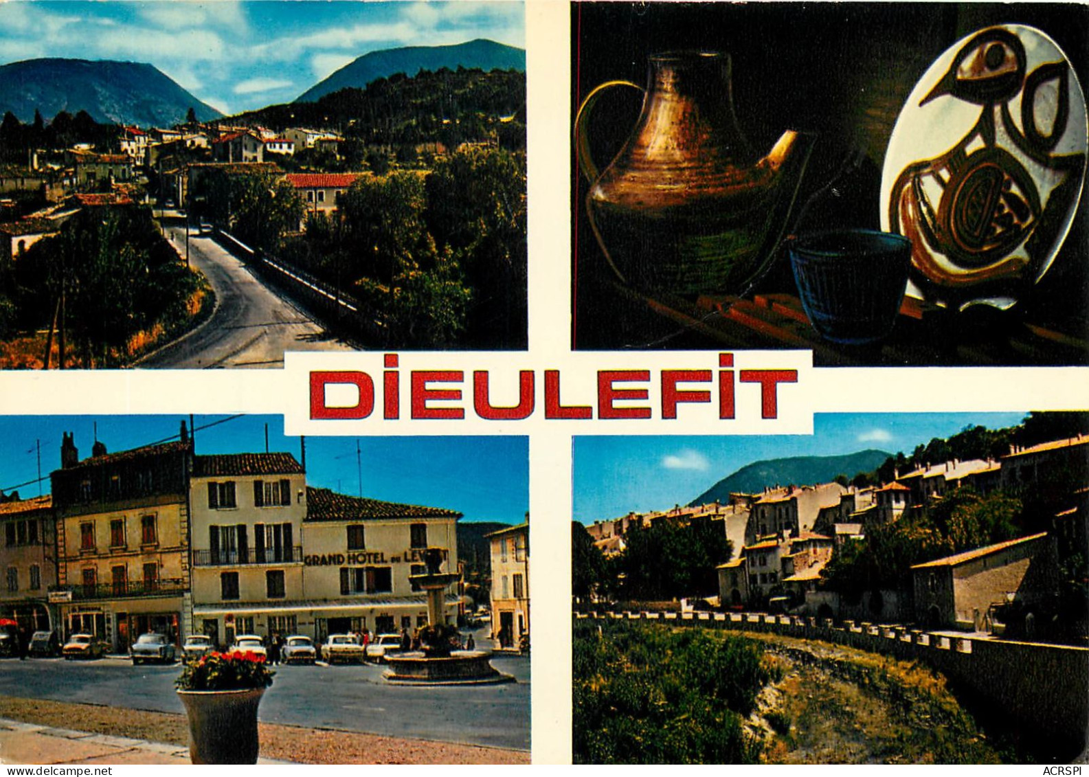 26 Drome   DIEULEFIT   Souvenir   10  (scan Recto-verso) KEVREN0624 - Dieulefit