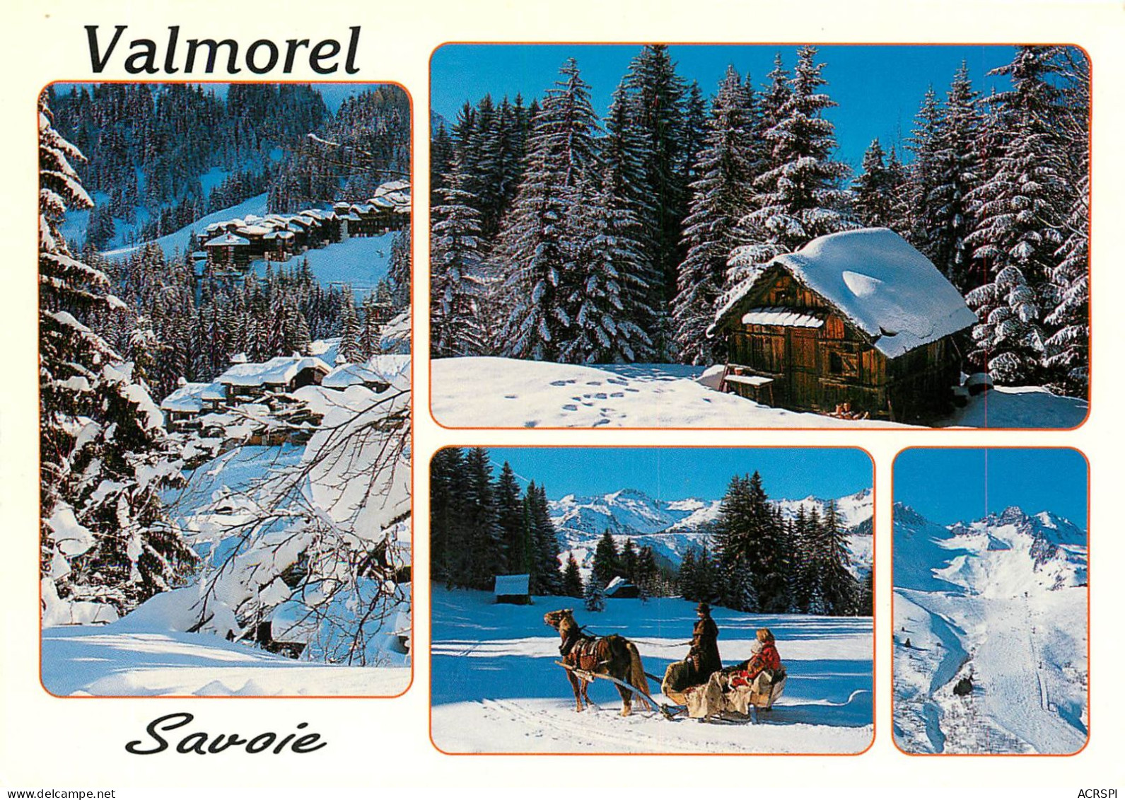 VALMOREL    Jolie Carte   35    (scan Recto-verso) KEVREN0622 - Valmorel