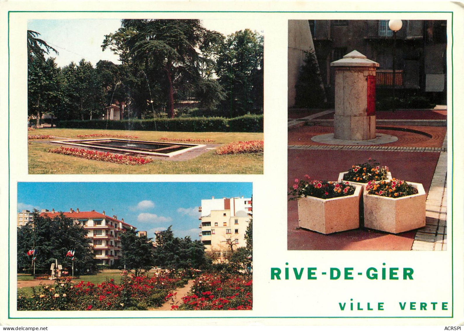 RIVE DE GIER  Ville Verte   37   (scan Recto-verso)KEVREN0655 - Rive De Gier