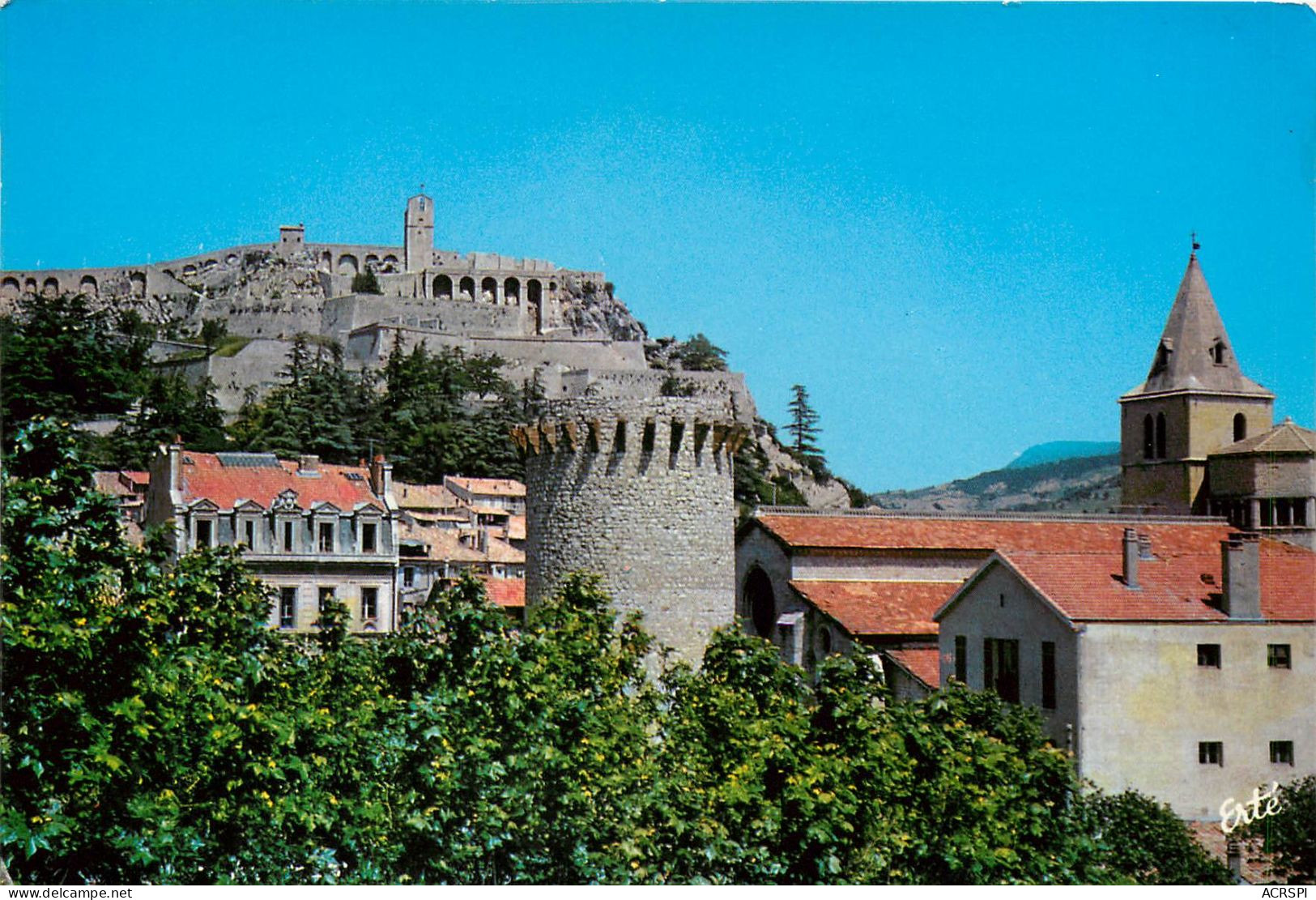 SISTERON Vue Generale 38 (scan Recto-verso) KEVREN0654 - Sisteron