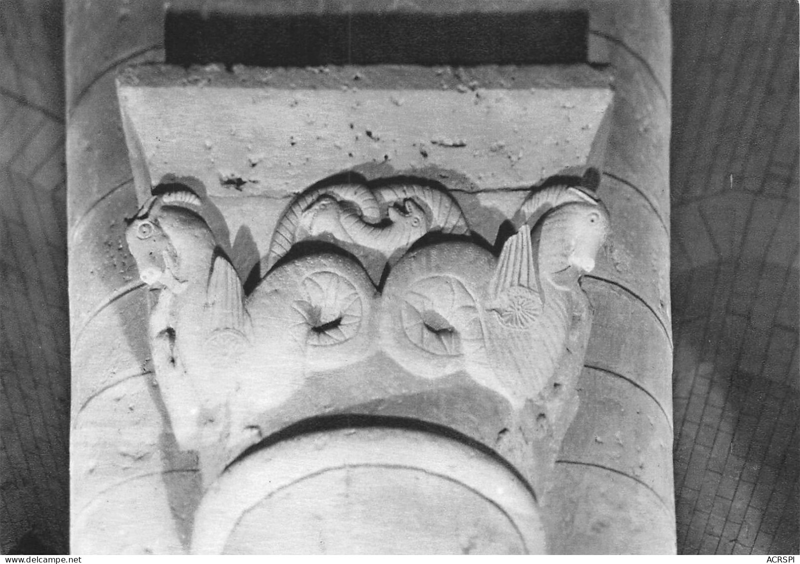 79 MELLE Chapiteau De L'église Les Dragons  20 (scan Recto Verso)KEVREN0662 - Melle