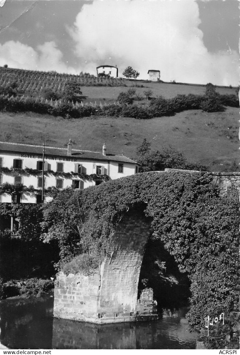 BIDARRAY Le Pont Noblia Et L'hotel Du Pont D'enfer   7 (scan Recto Verso)KEVREN0678 - Bidarray