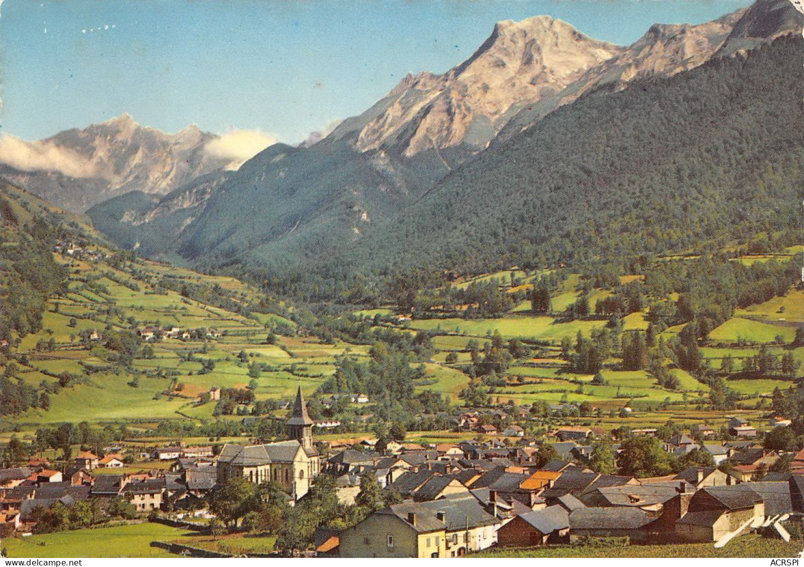 LARUNS La Ville Et Le Pic Du Ger  23 (scan Recto Verso)KEVREN0677 - Laruns