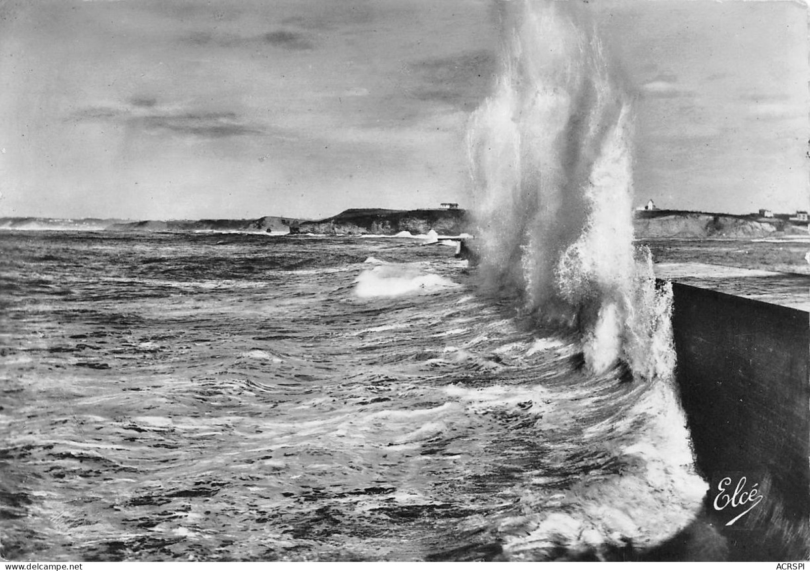 Tempete Sur La Digue  55 (scan Recto Verso)KEVREN0676 - Ainhoa