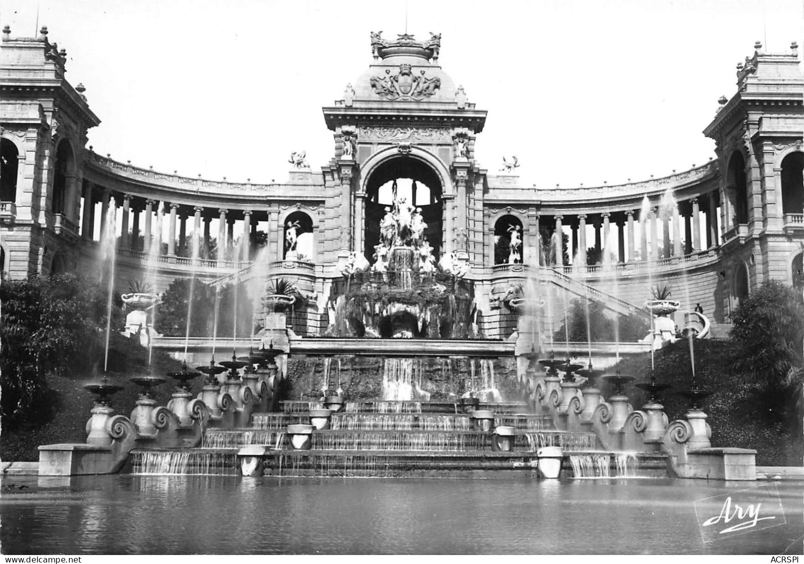 MARSEILLE  Le Palais Longchamp  44 (scan Recto Verso)KEVREN0691 - Castellane, Prado, Menpenti, Rouet