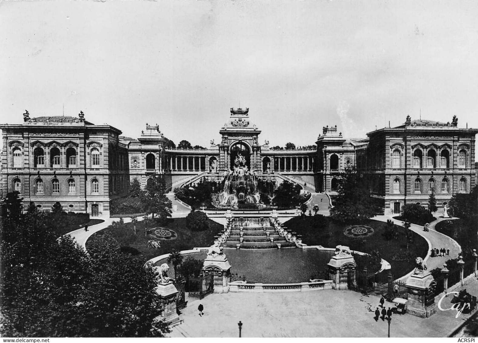 MARSEILLE  Le Palais Longchamp  42 (scan Recto Verso)KEVREN0691 - Castellane, Prado, Menpenti, Rouet