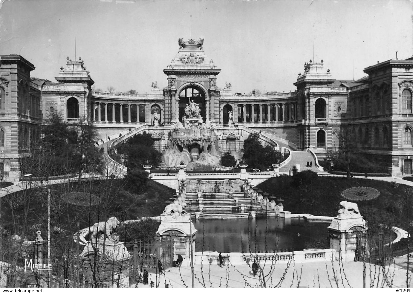 MARSEILLE  Le Palais Longchamp  41 (scan Recto Verso)KEVREN0691 - Castellane, Prado, Menpenti, Rouet