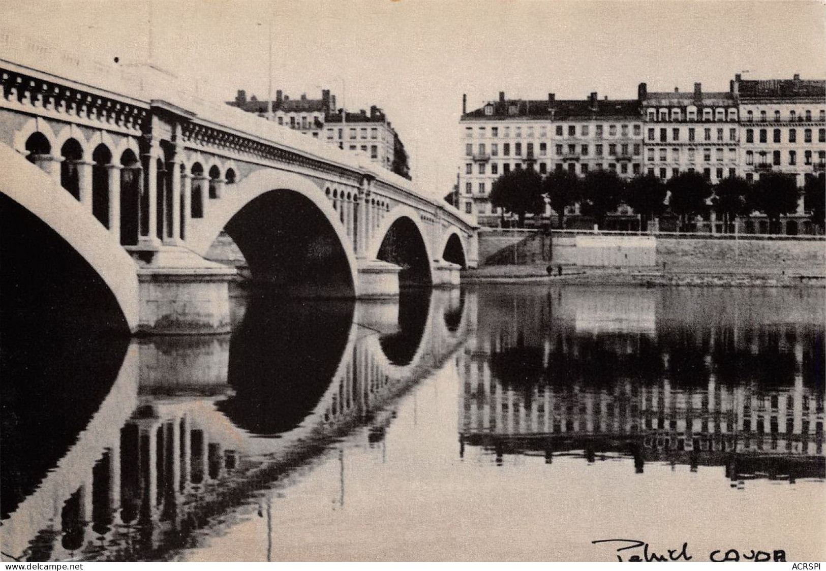 LYON Patrick CAUDA Photographie Du Pont Wilson 15 (scan Recto Verso)KEVREN0685 - Lyon 2