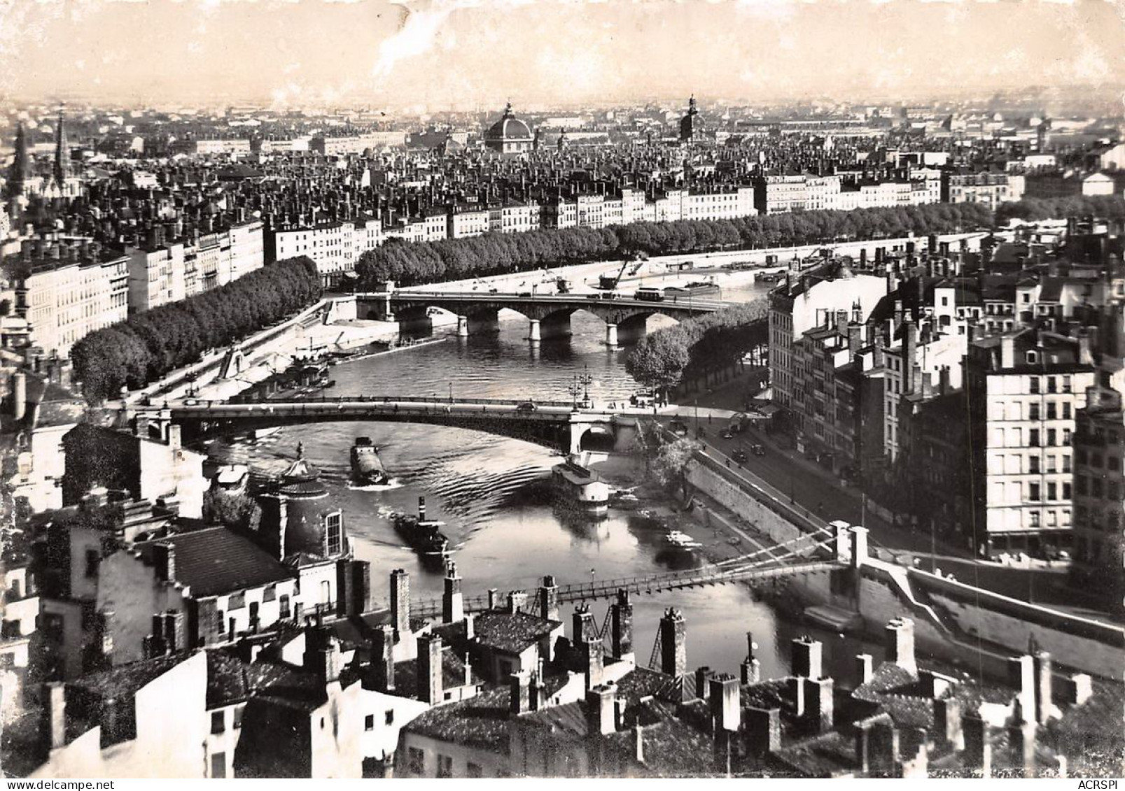 LYON Ponts Sur La Saone  14 (scan Recto Verso)KEVREN0685 - Lyon 2