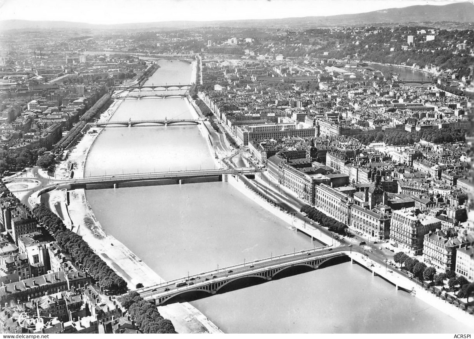 LYON Le Rhone Les Ponts La Saone  16 (scan Recto Verso)KEVREN0685 - Lyon 2