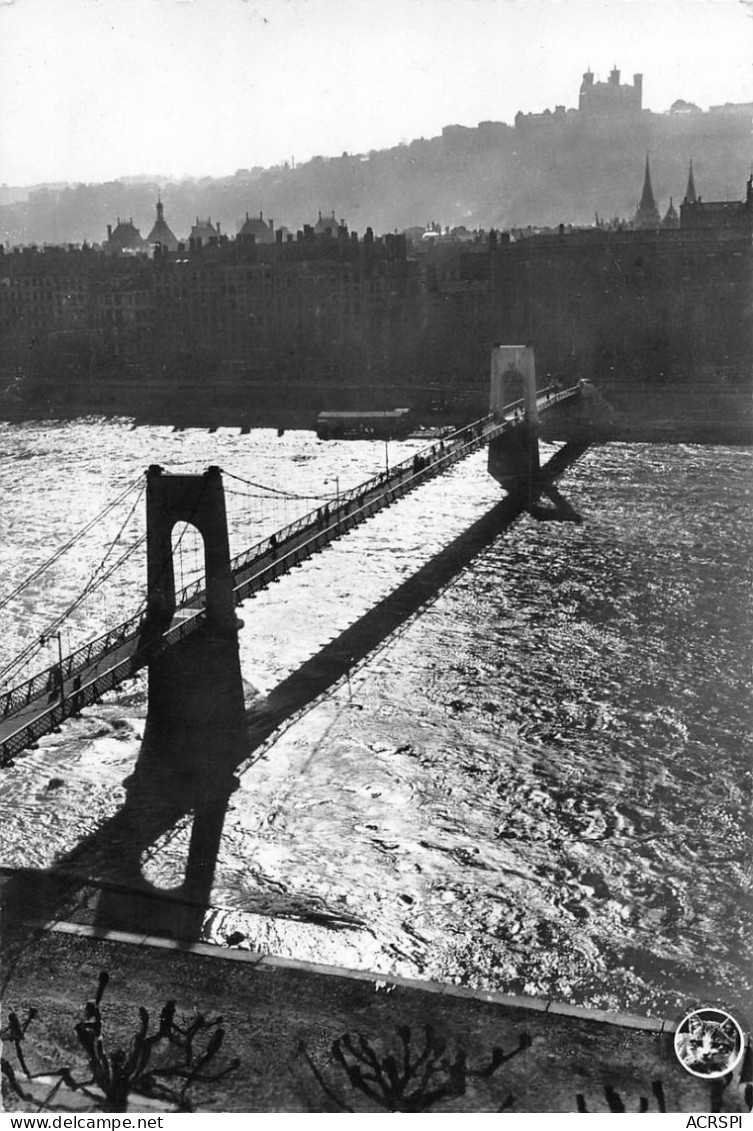 LYON La Passerelle Du Collège Et Fourvière  22 (scan Recto Verso)KEVREN0685 - Lyon 2