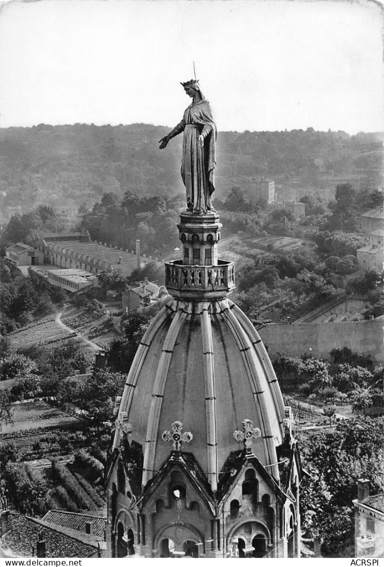 LYON  Vierge Dorée De L'ancienne Chapelle De Fourvière  8 (scan Recto Verso)KEVREN0684 - Lyon 5