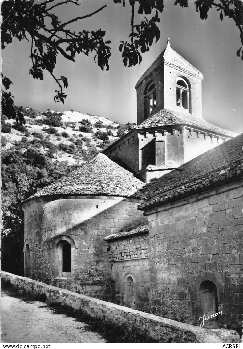 GORDES  Abbaye De Senanque Chevet Et Clocher De L'église Abbatiale  18 (scan Recto Verso)KEVREN0683 - Gordes