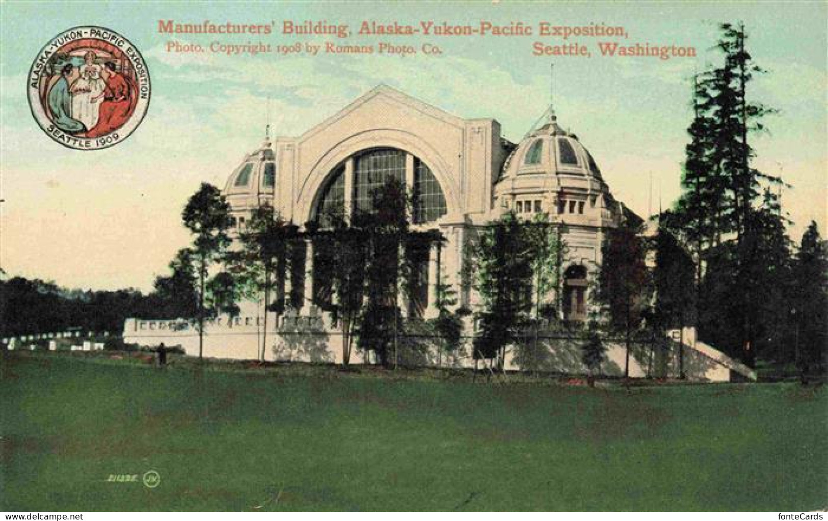 73970068 Seattle_Washington_USA Manufacturers Building Alaska Yakon Pacific Expo - Otros & Sin Clasificación