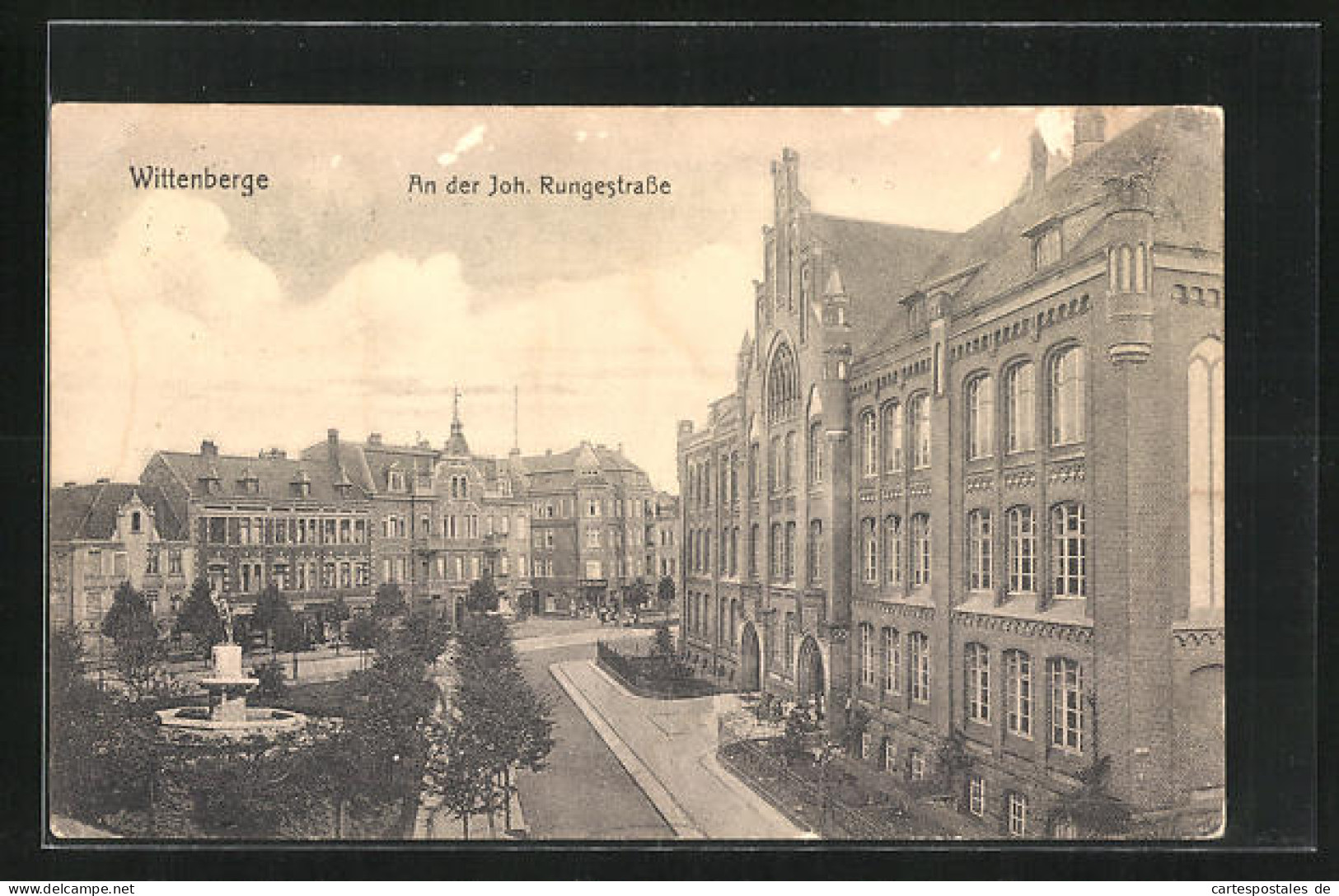 AK Wittenberge, An Der Joh. Rungestrasse  - Wittenberge