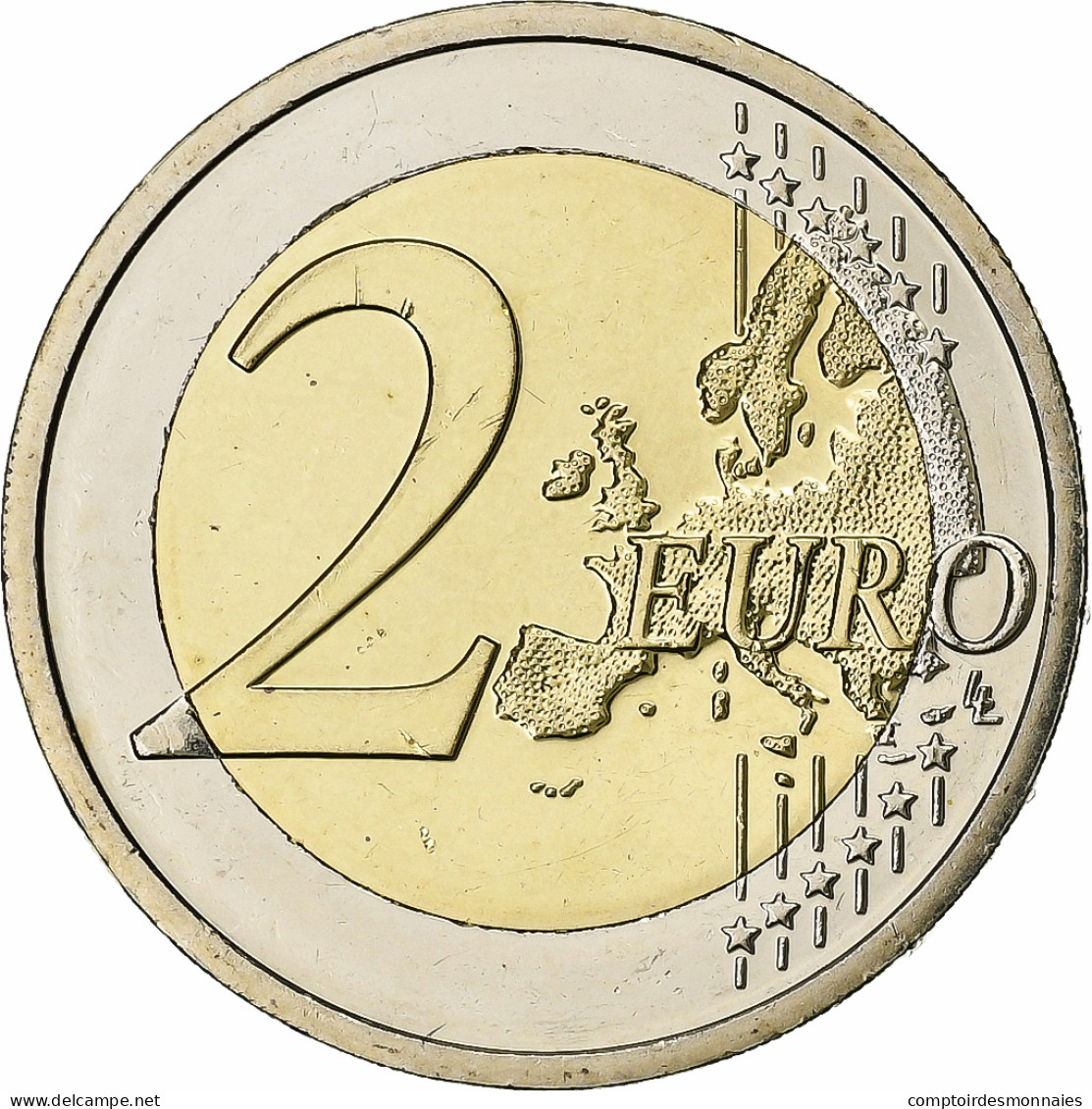 République D'Irlande, 2 Euro, 2012, Sandyford, SPL+, Bimétallique, KM:71 - Irlanda