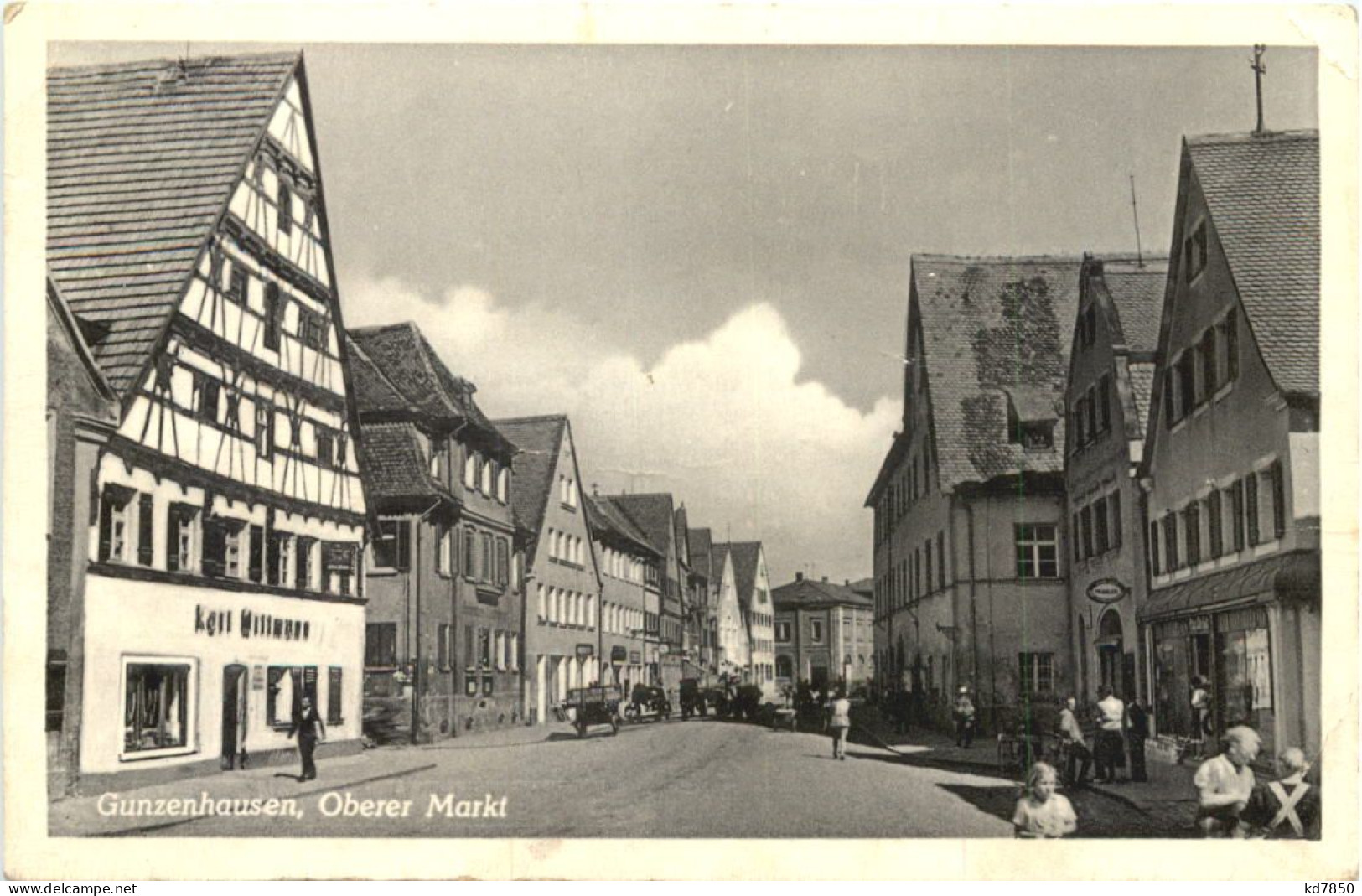 Gunzenhausen - Oberer Markt - Weissenburg