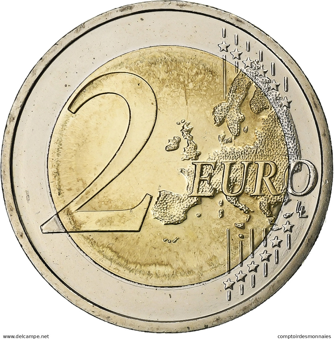 République Fédérale Allemande, 2 Euro, Drapeau Européen, 2015, Munich, SPL+ - Germania